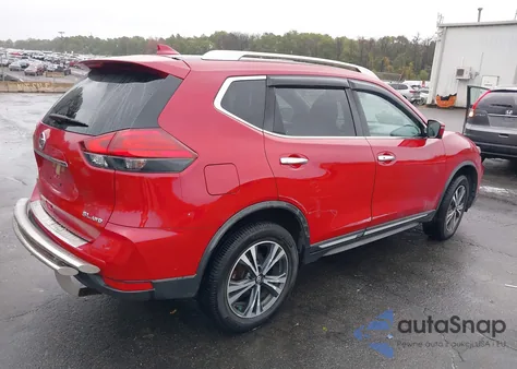 2017 Nissan Rogue Sl z USA, uszkodzony, nr VIN JN8AT2MV9HW007796